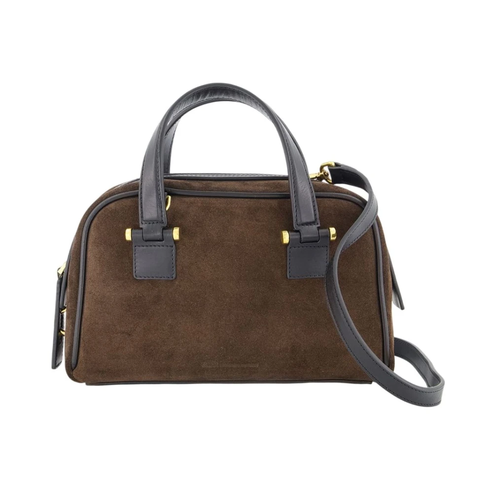 Ami Paris Donna Marrone Borse, Taglia Unica, New,