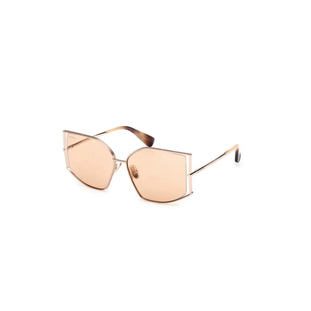 Max Mara Yellow Sunglasses, Female, 59 Mm, Menton-4 Mm0142 28E Sunglasses