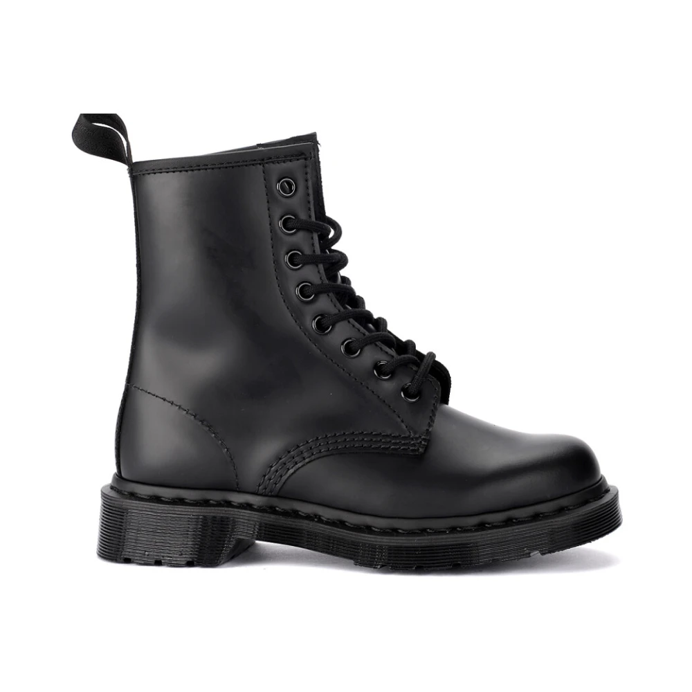 Dr. Martens Uomo Nero Scarpe 1460 Smooth Mono 10 - Immagine 5