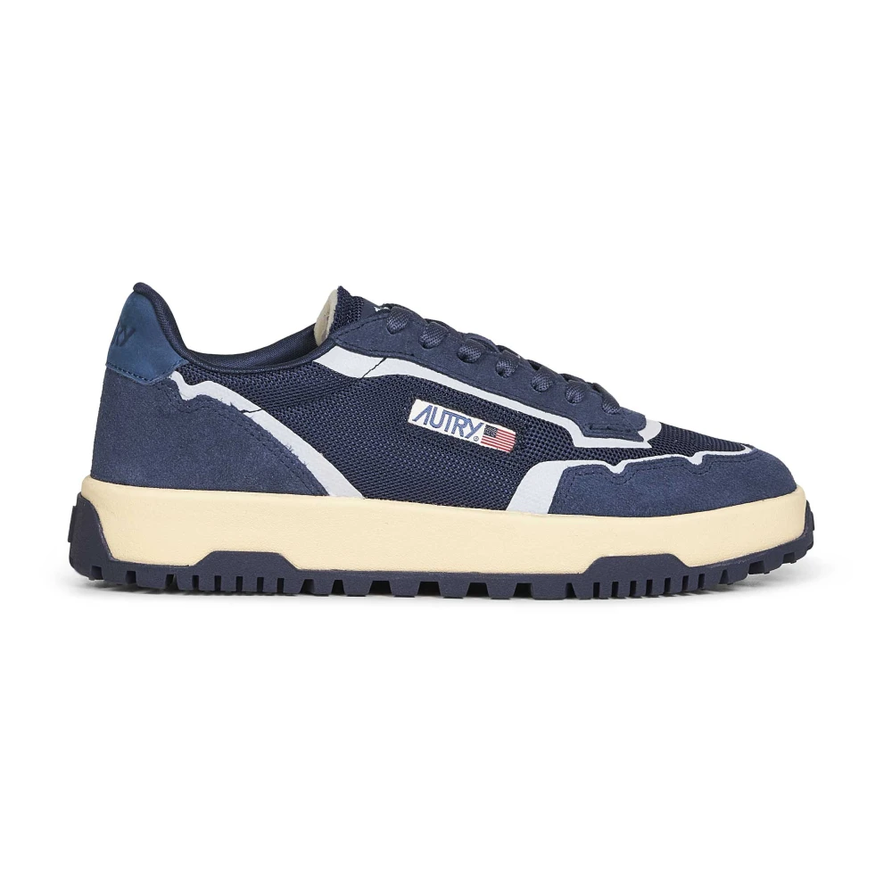 Autry Men's Blue Sneakers, 11 Uk, Trainers