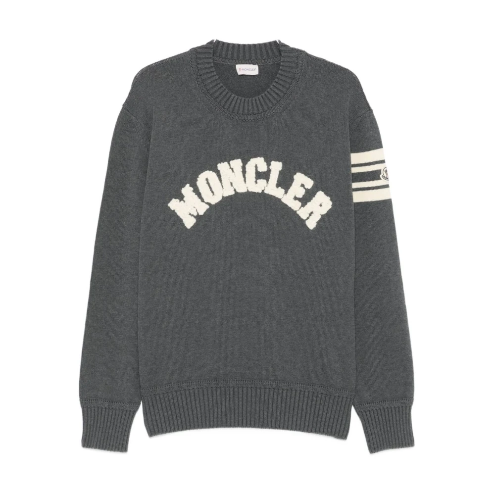 Knitwear > Round-neck Knitwear - - Moncler - Modalova