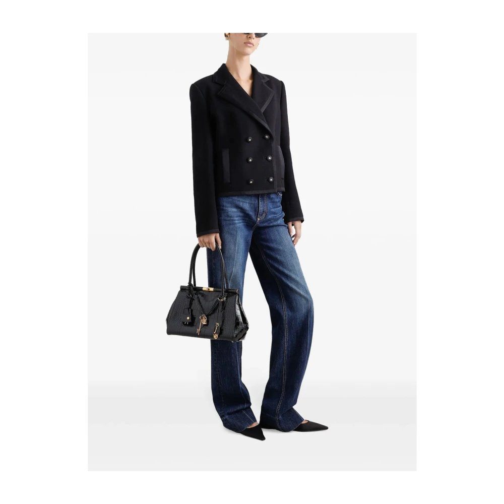 Dolce & Gabbana Stijlvolle Tote Bag met Bb7734Au78780999 Black Dames