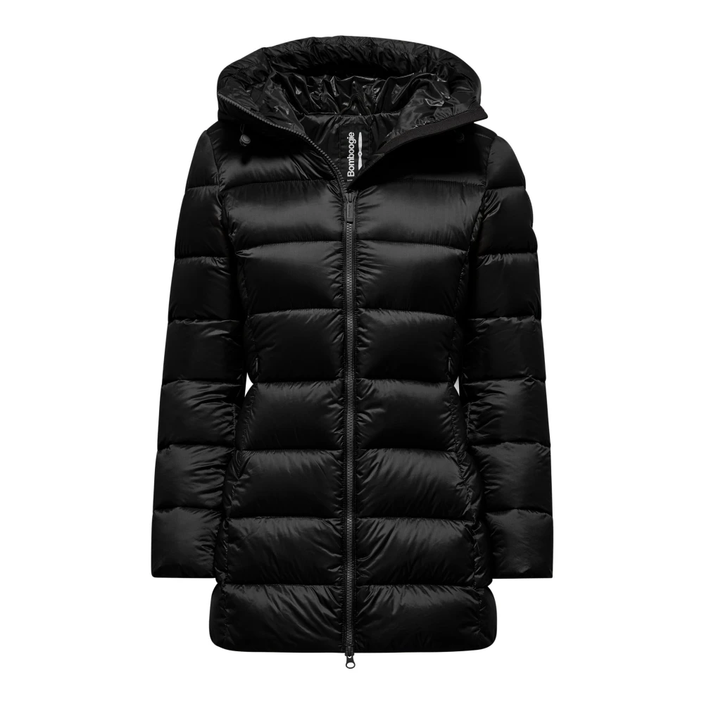BomBoogie Nylon Donsjas Black Dames