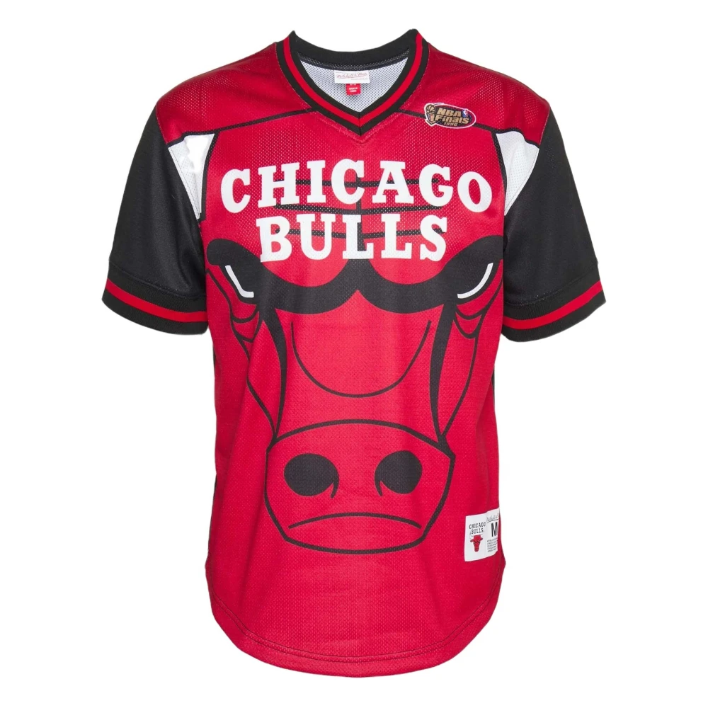 Mitchell & Ness NBA Chicago Bulls Jumbotron 3.0 Basketball Shirt Red, Herr