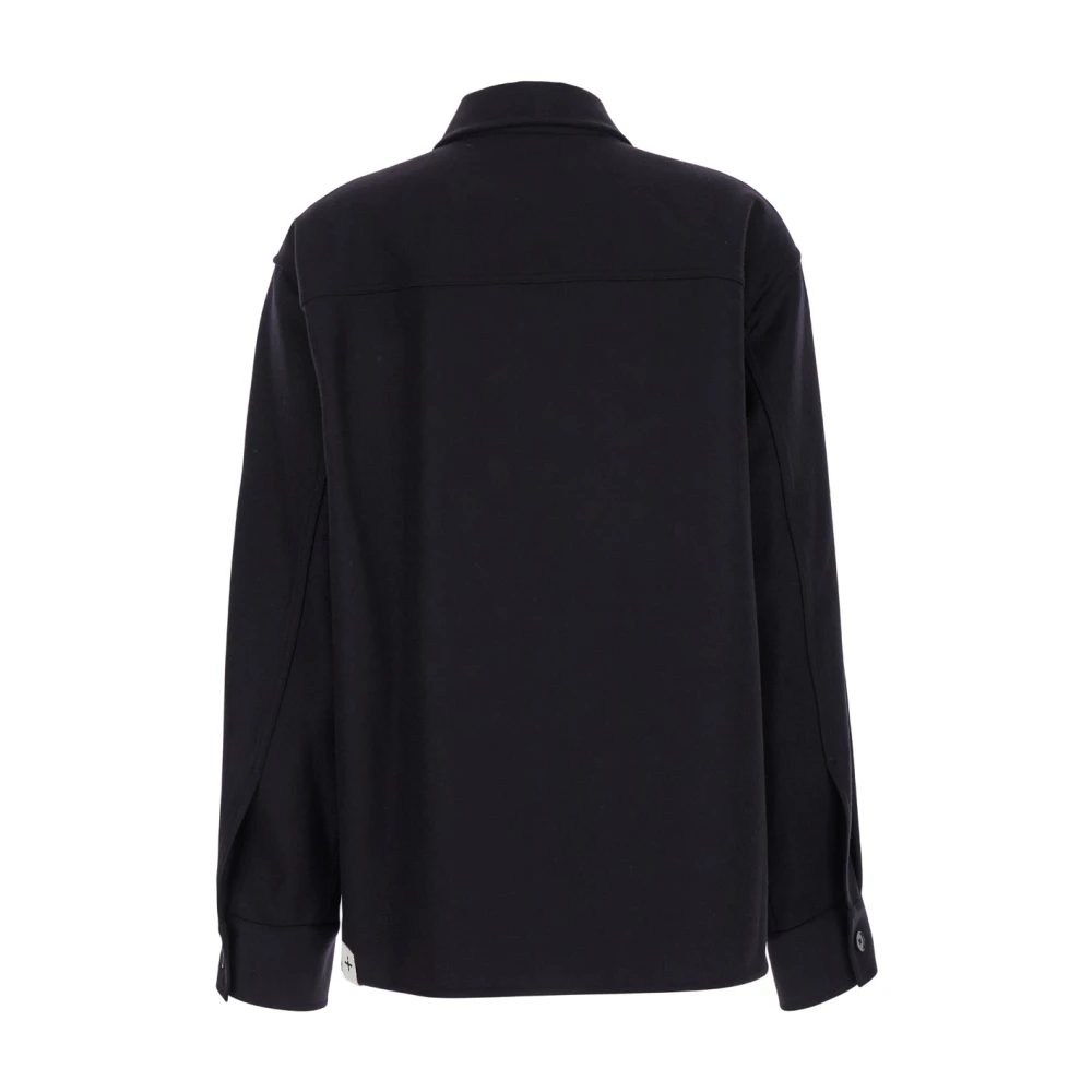 Jil Sander Zwart Shirt Jas Black Dames