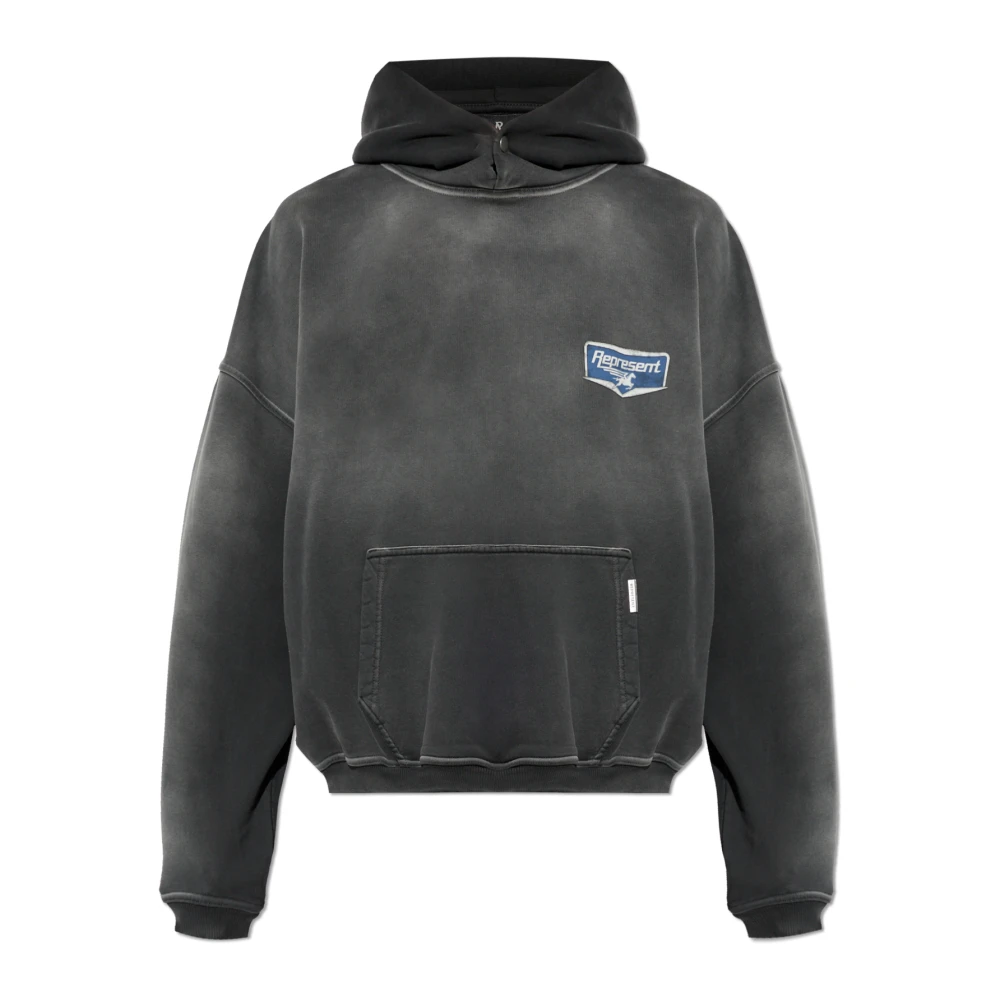 Represent Men's Gray Hooded Sweatshirt - Hoodies - S - Sweatshirts & Hoodies