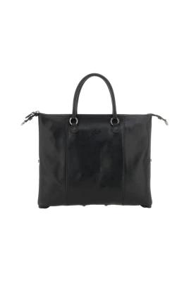 Konvertibel Läder Tote Bag