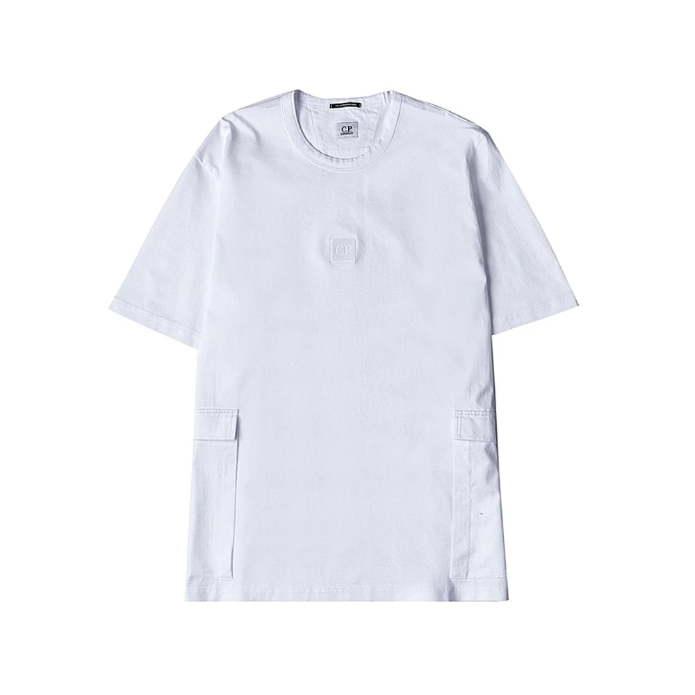 C.P. Company Casual Katoenen T-shirt White Heren