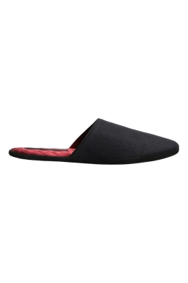 Wool Cotton Chevron Slippers