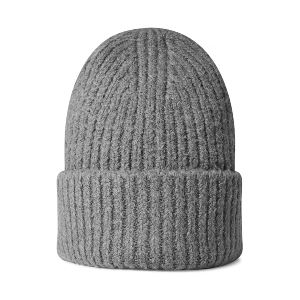 Acne Studios Men's Gray Korval Wool Blend Beanie