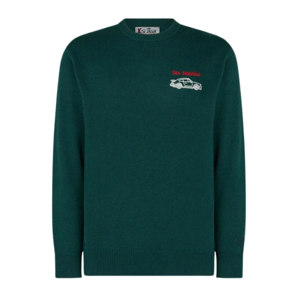 Saint Barth Groene Sweatshirt voor Heren Green Heren