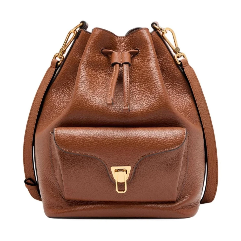 Coccinelle Women's Brown Bucket Bags, One Size, Beat Generation Bucket Bag