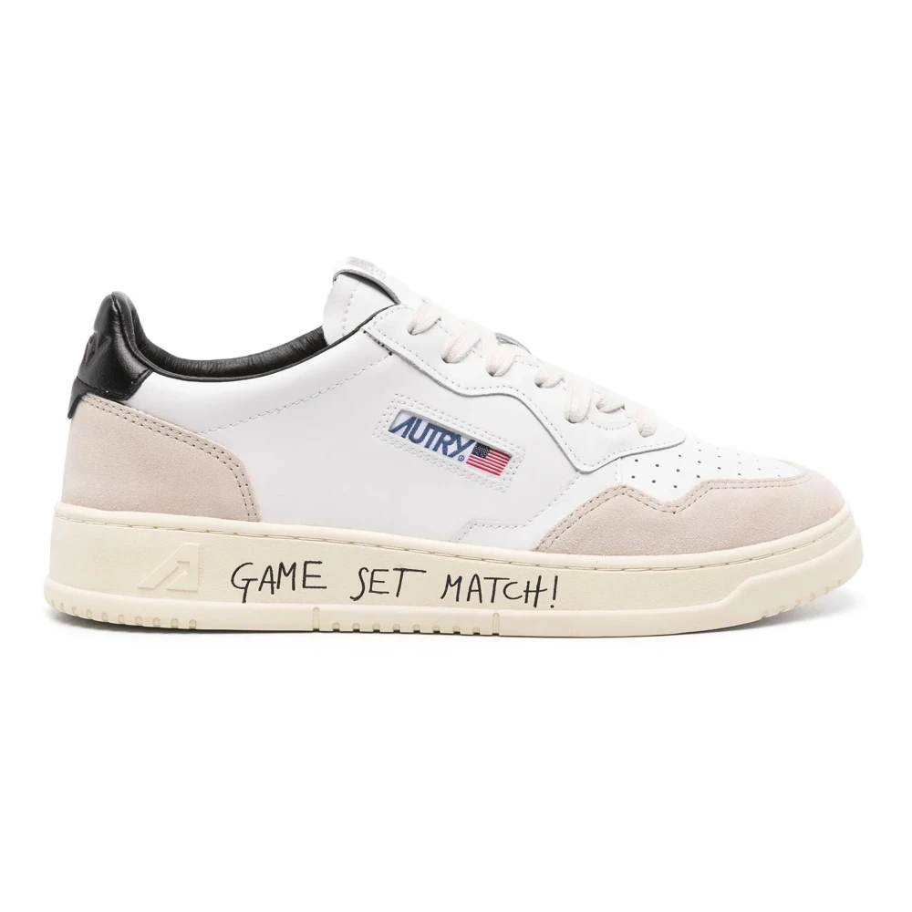 Autry Men's White Sneakers, 6 Uk, Medalist Low Trainers
