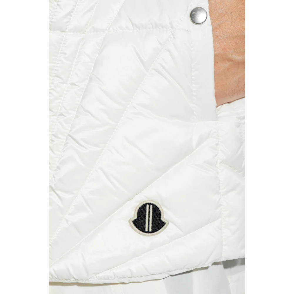 Rick Owens Megapenta Flight Vest White Heren