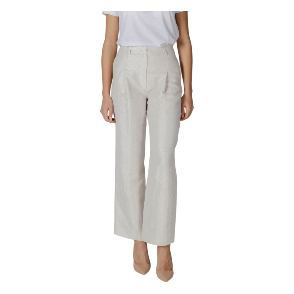 Armani Exchange Palace Broek Collectie voor Vrouwen Beige Dames