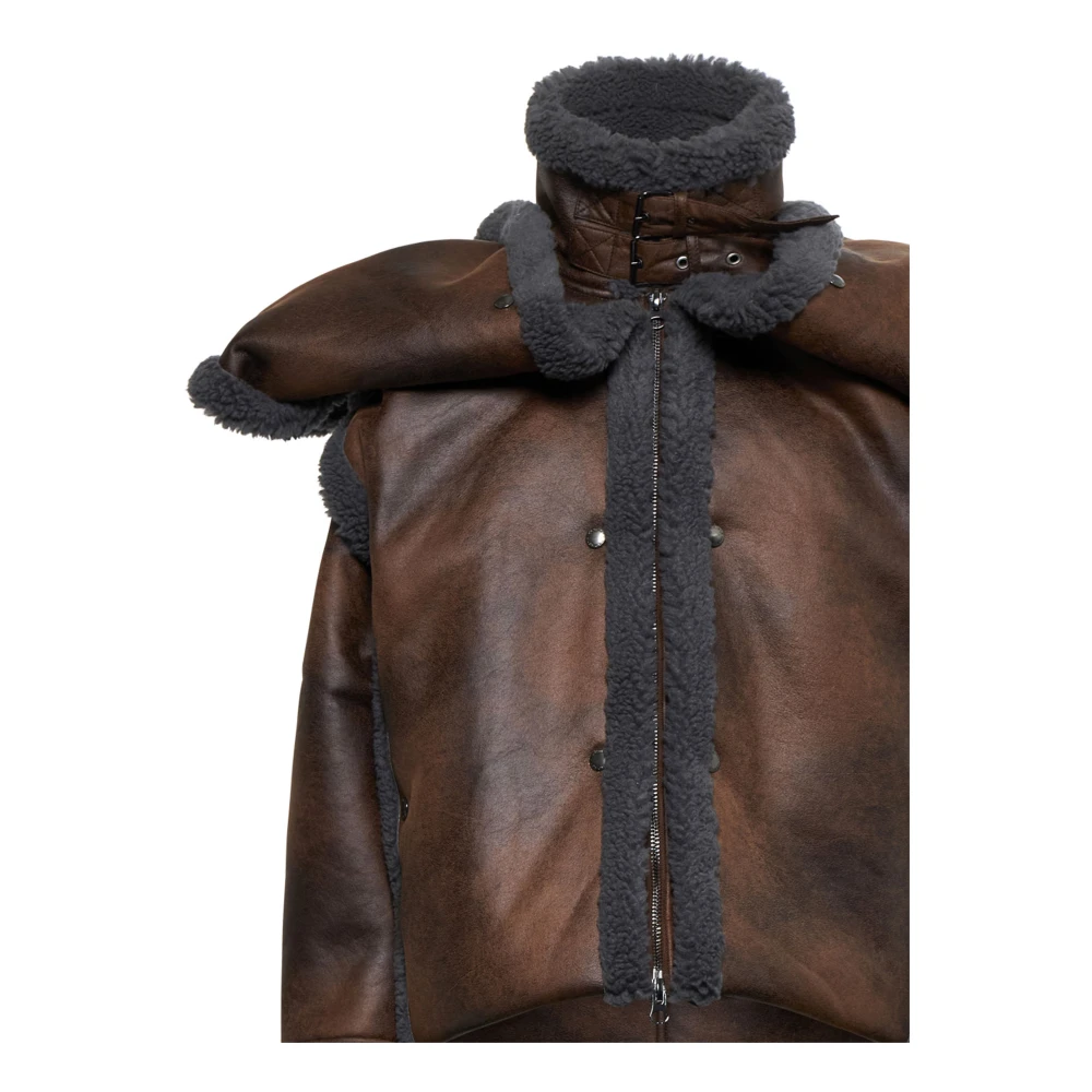 Y Project Stijlvolle Jassen Collectie Brown Dames