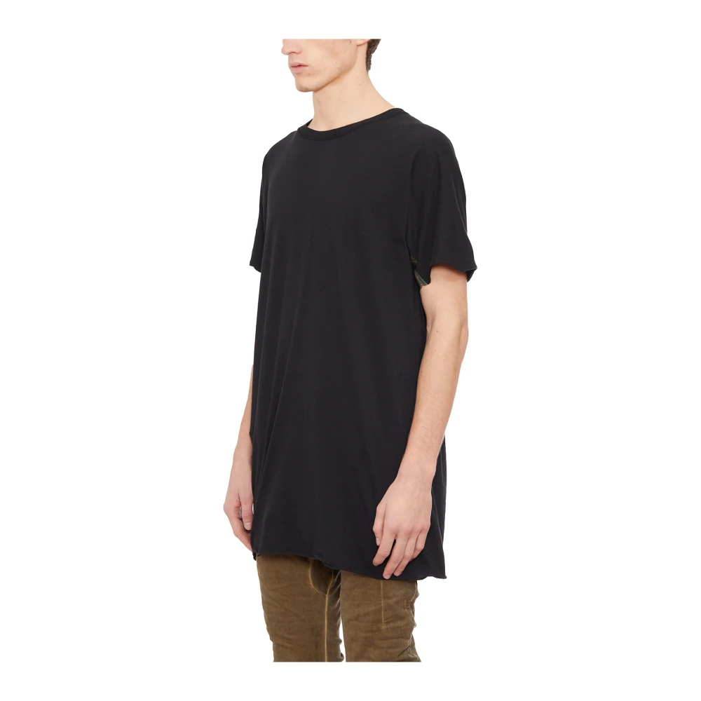 Boris Bidjan Saberi Katoenen T-Shirt Black Heren
