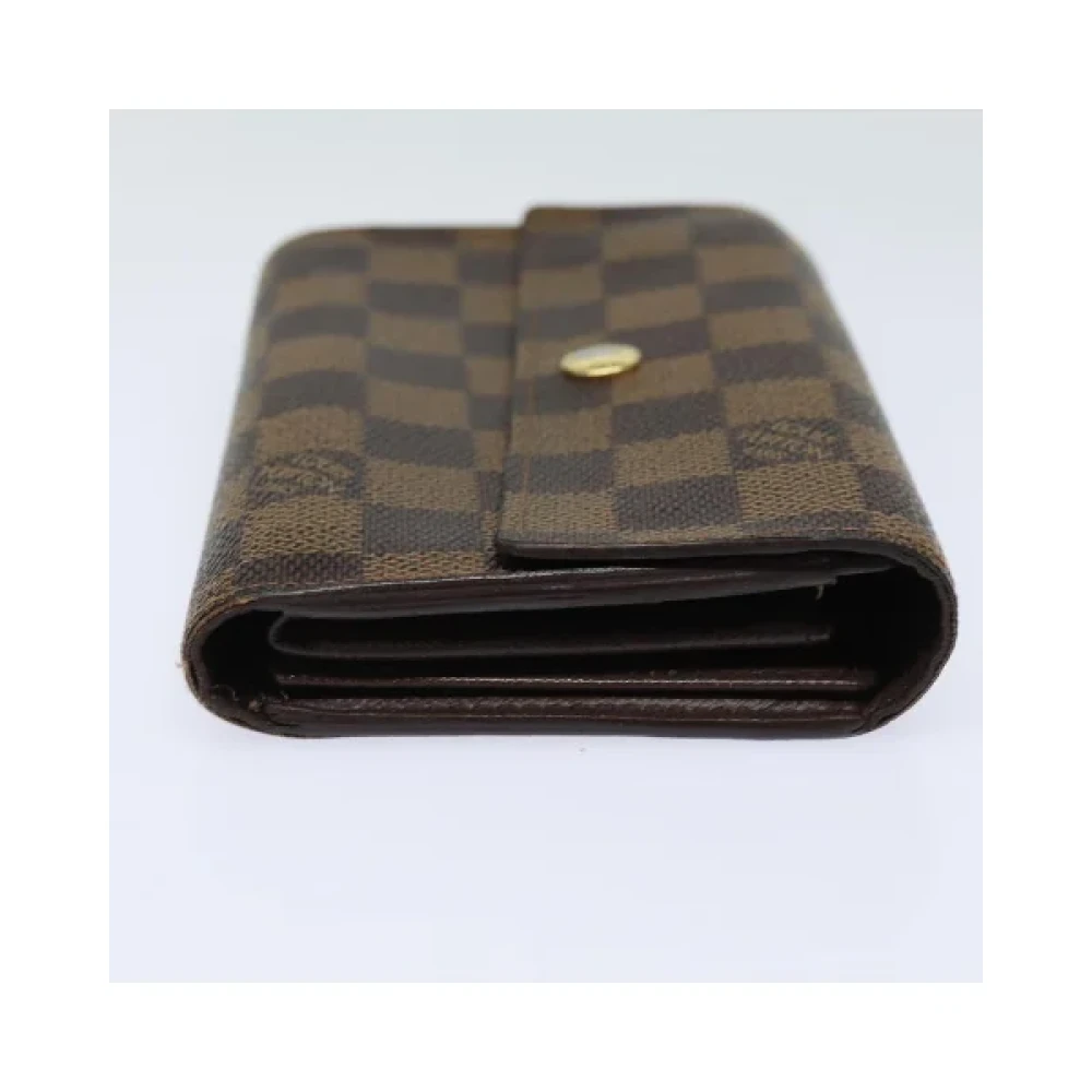 Louis Vuitton Vintage Pre-owned Canvas wallets Brown Dames