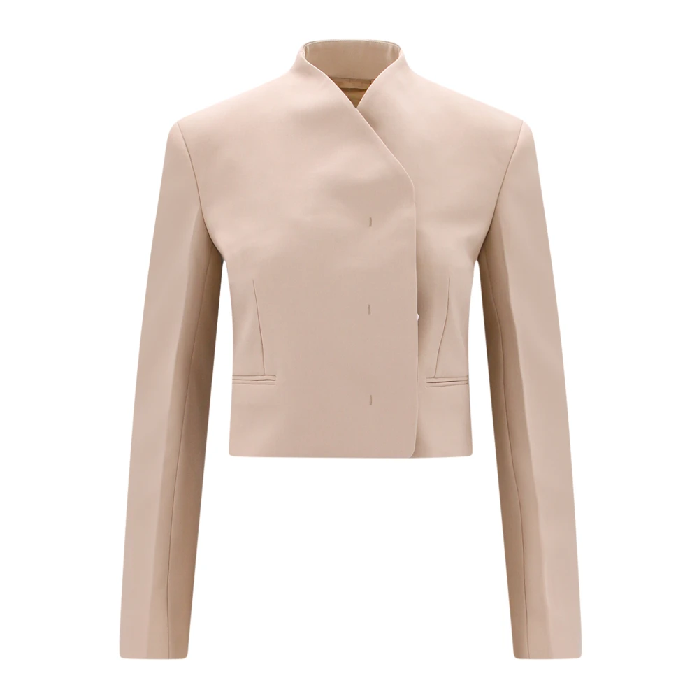 Beige Ss23 Blazer med Morello Bukser