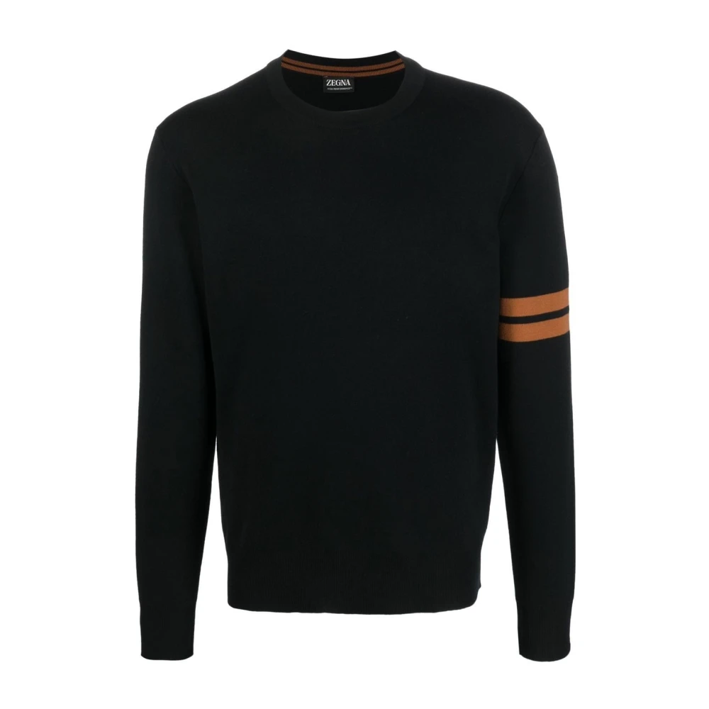 Ermenegildo Zegna Stijlvolle Sweaters Collectie Blue Heren