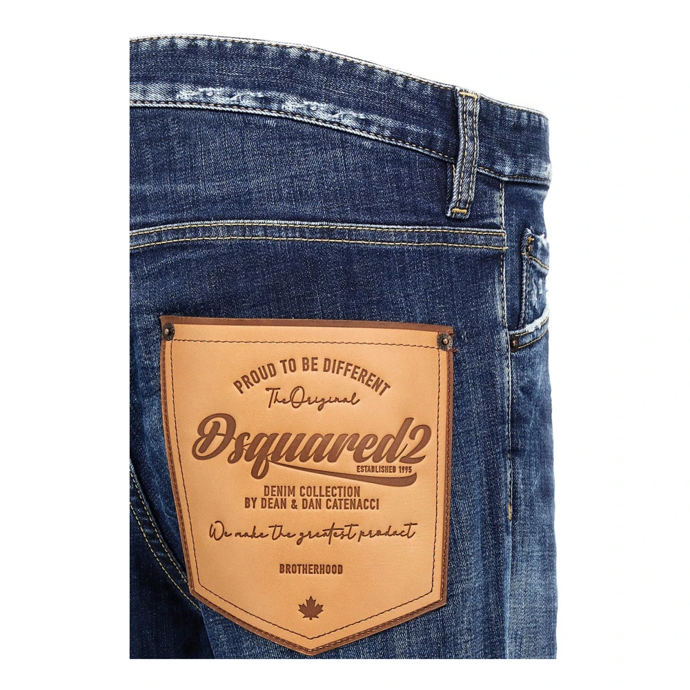 Dsquared2 Cool Guy Navy Blue Jeans Blue Heren