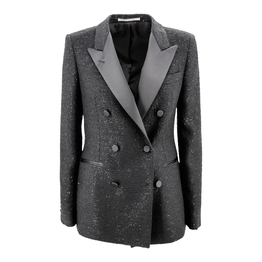 Tagliatore Jassen Zwart Black Dames
