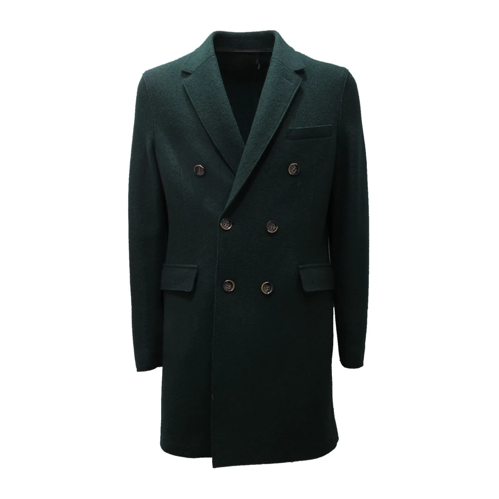 Coats > Double-Breasted Coats - - Paolo Pecora - Modalova