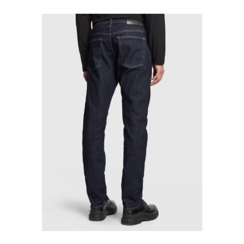 Calvin Klein Slim Fit Rinse Blue Jeans Blue Heren