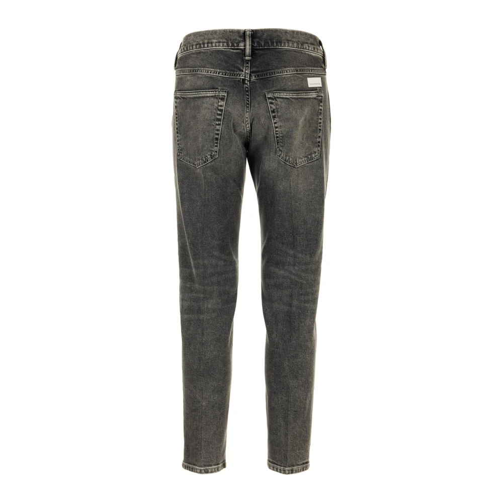 Nine In The Morning Skinny 5-Pocket Jeans Gray Heren