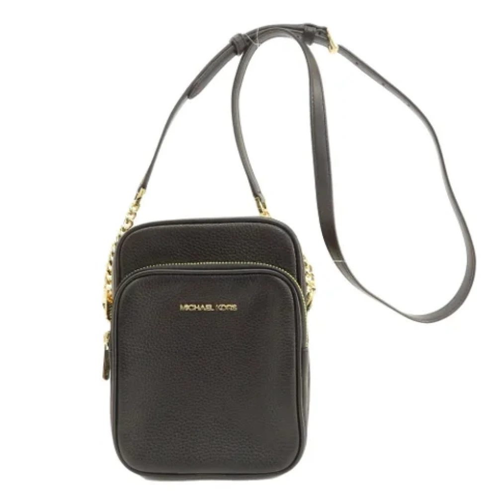 Michael Kors Pre-owned Leather shoulder-bags Black Dames