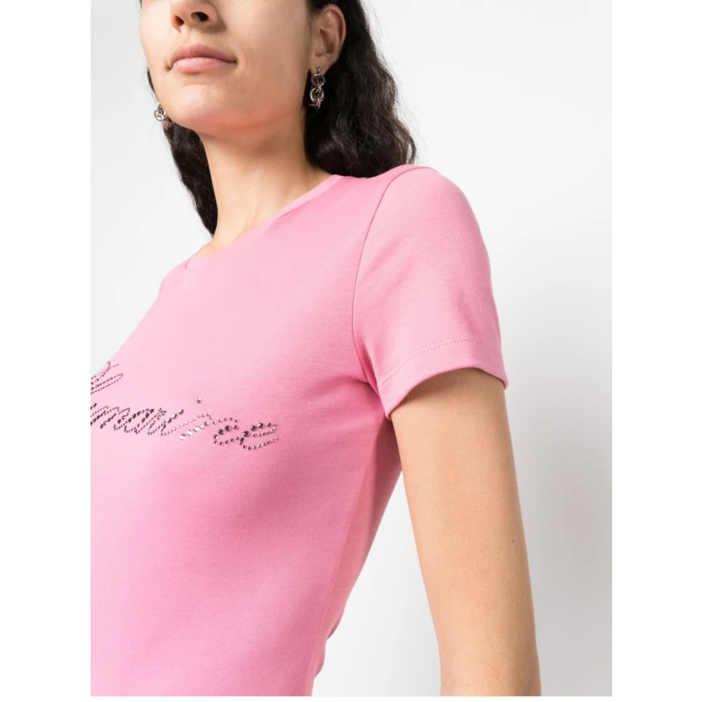 Blumarine Roze T-shirts & Polos voor vrouwen Pink Dames