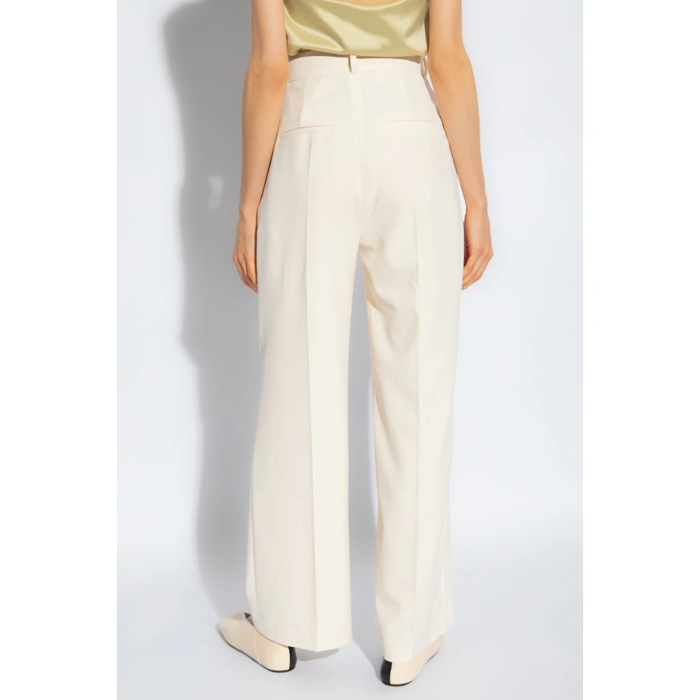 Nanushka Lanai plooirokbroek Beige Dames