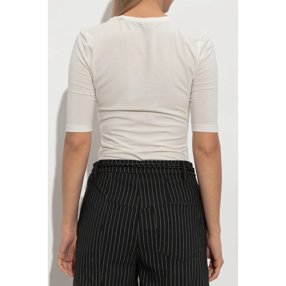 Rotate Birger Christensen Witte Logo Top White Dames