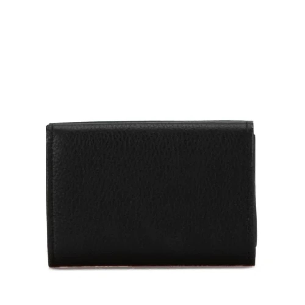 Louis Vuitton Vintage Pre-owned Leather wallets Black Heren
