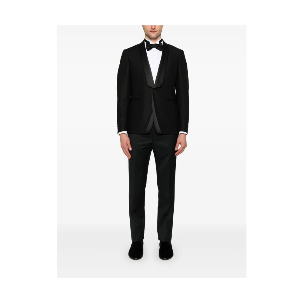 Tagliatore Jas Black Heren