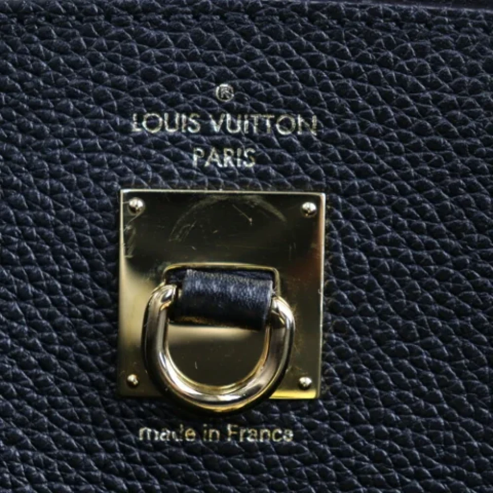 Louis Vuitton Vintage Pre-owned Leather handbags Black Dames
