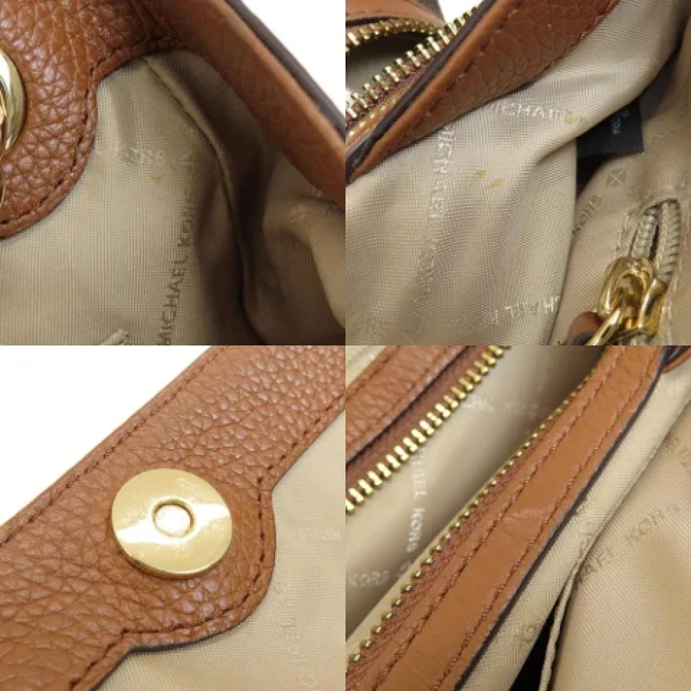 Michael Kors Pre-owned Leather shoulder-bags Brown Dames