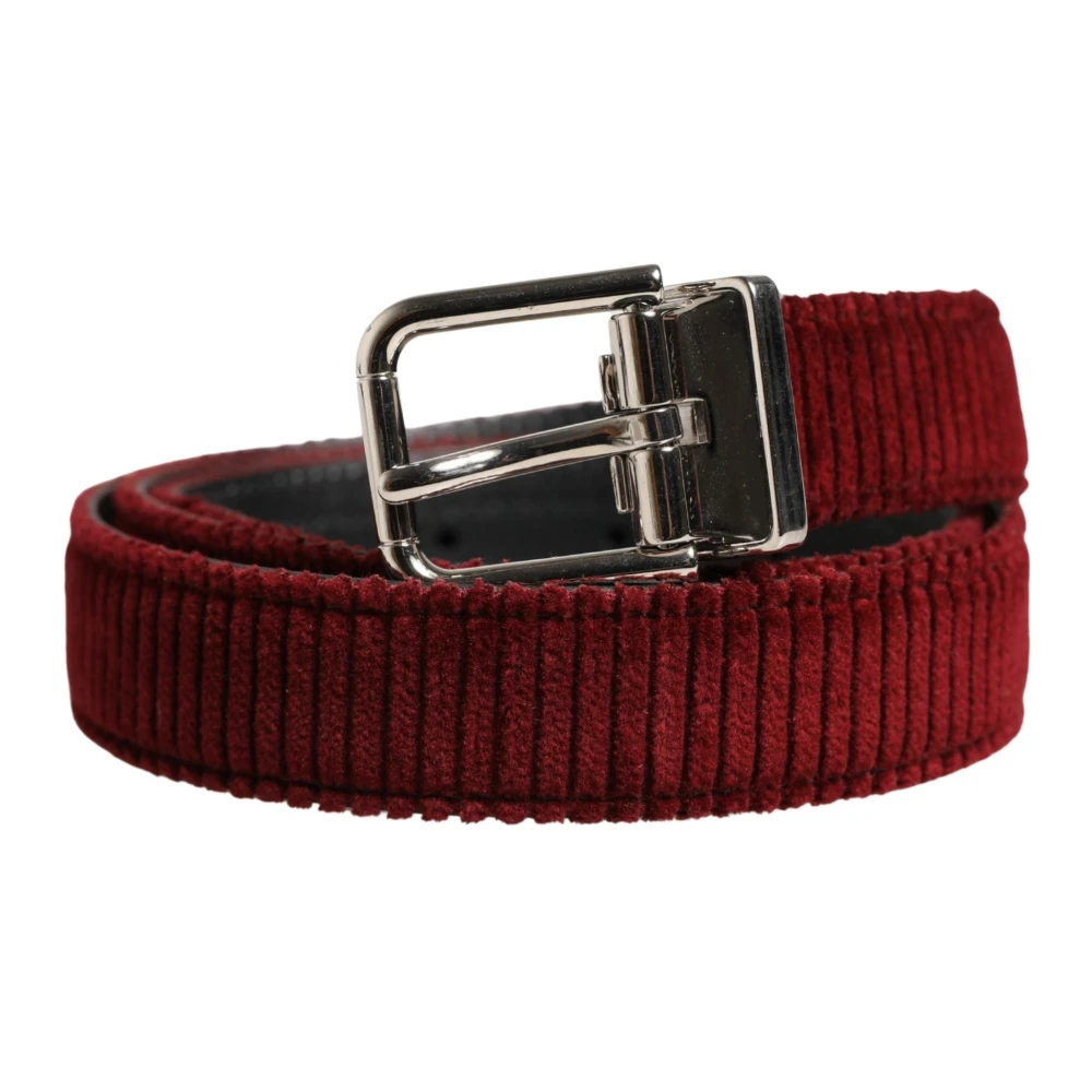 Dolce & Gabbana Hombre Rojo Accesorios, Talla: One Size