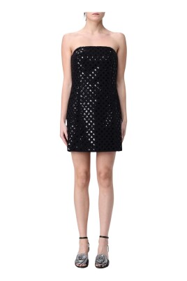 robe-mini-a-paillettes-a-pois