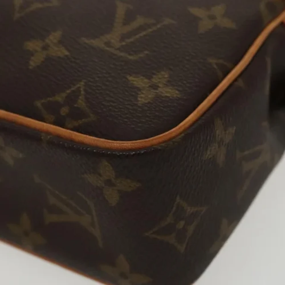 Louis Vuitton Vintage Pre-owned Canvas clutches Brown Dames