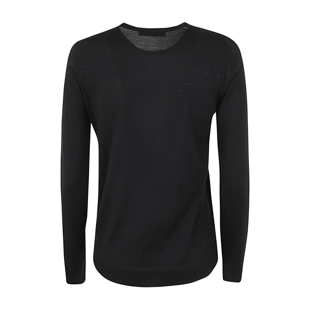 Goes Botanical Round-neck Knitwear Black Dames