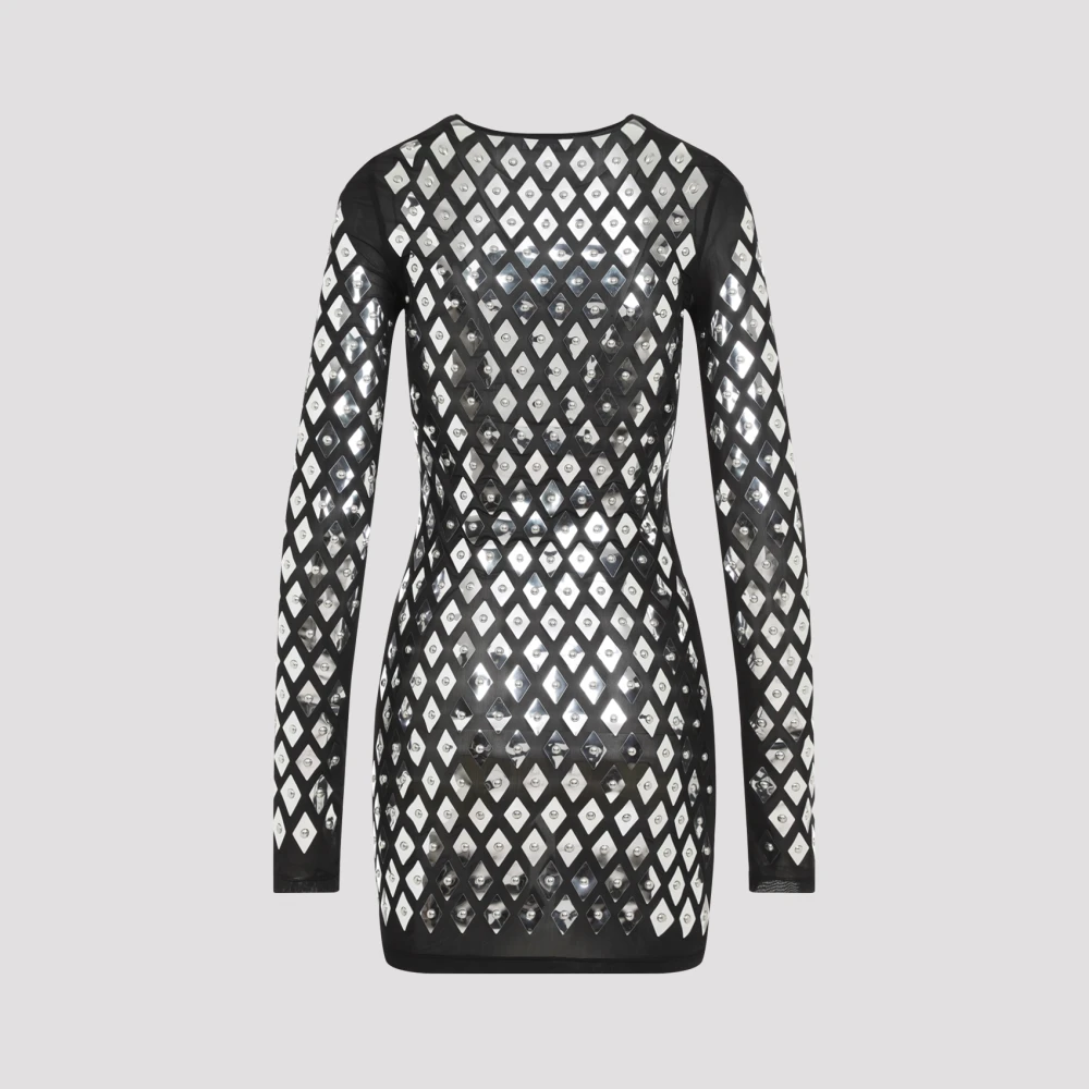 Paco Rabanne Zwarte jurk voor vrouwen Black Dames