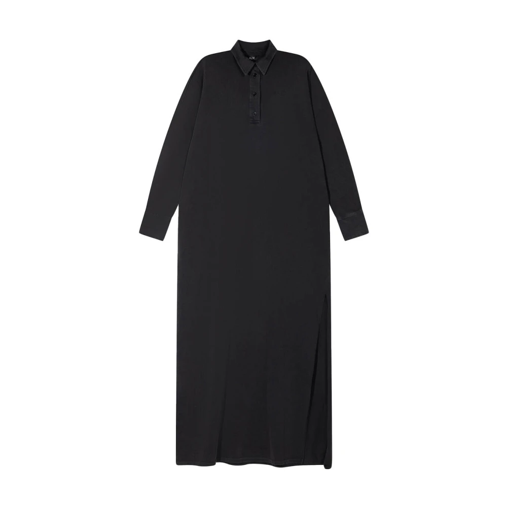 Alix The Label Maxi Polo Jurk Gray Dames