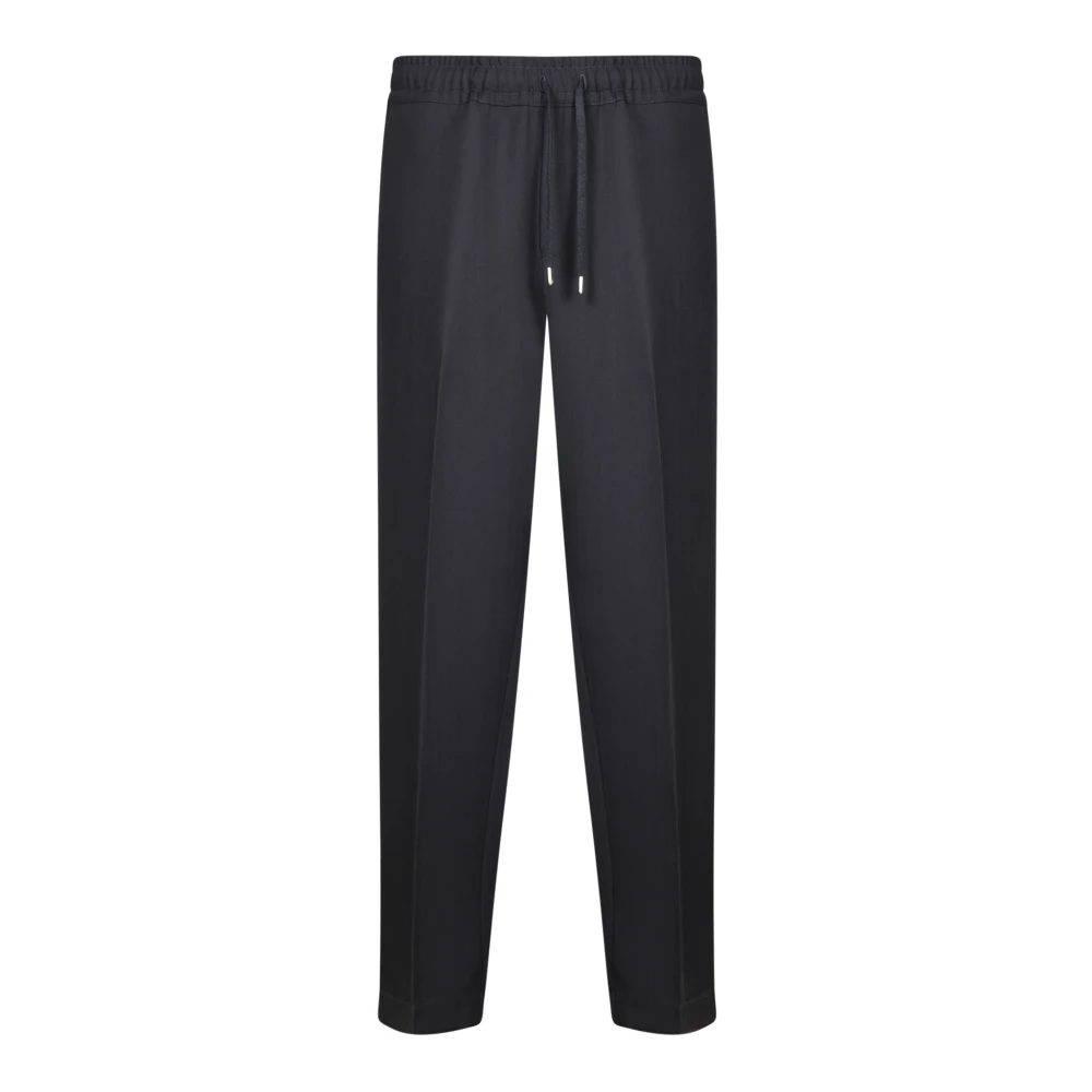 Costumein Men's Blue Straight Trousers,, Trousers For Men Aw24 Large