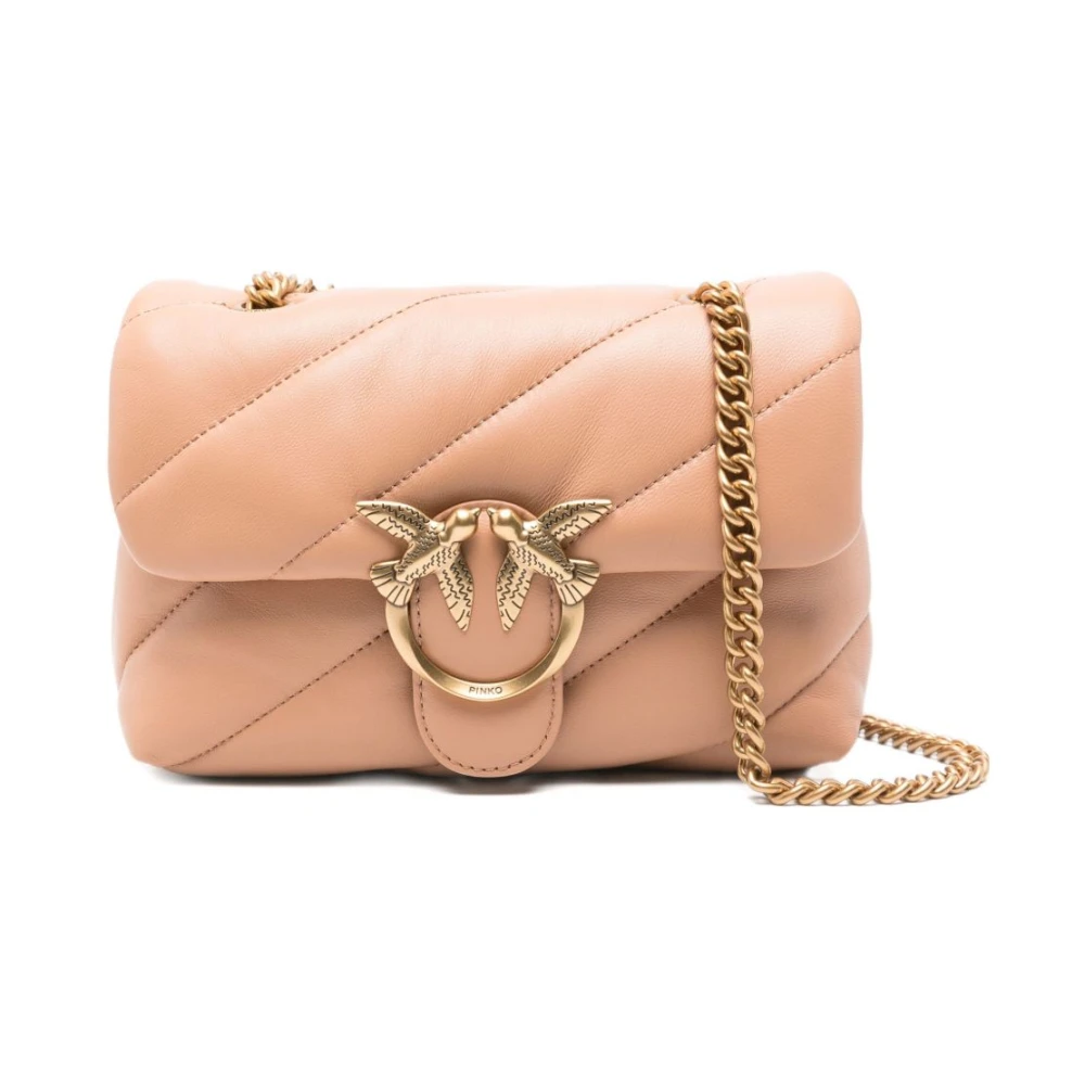 Pinko Women's Pink Love Puff Mini - O - Shoulder Bags - One Size - Bags