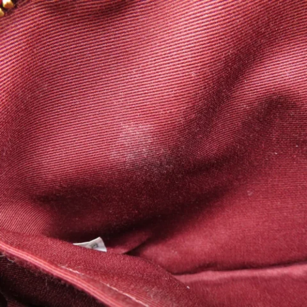 Coach Pre-owned Plastic shoulder-bags Brown Dames
