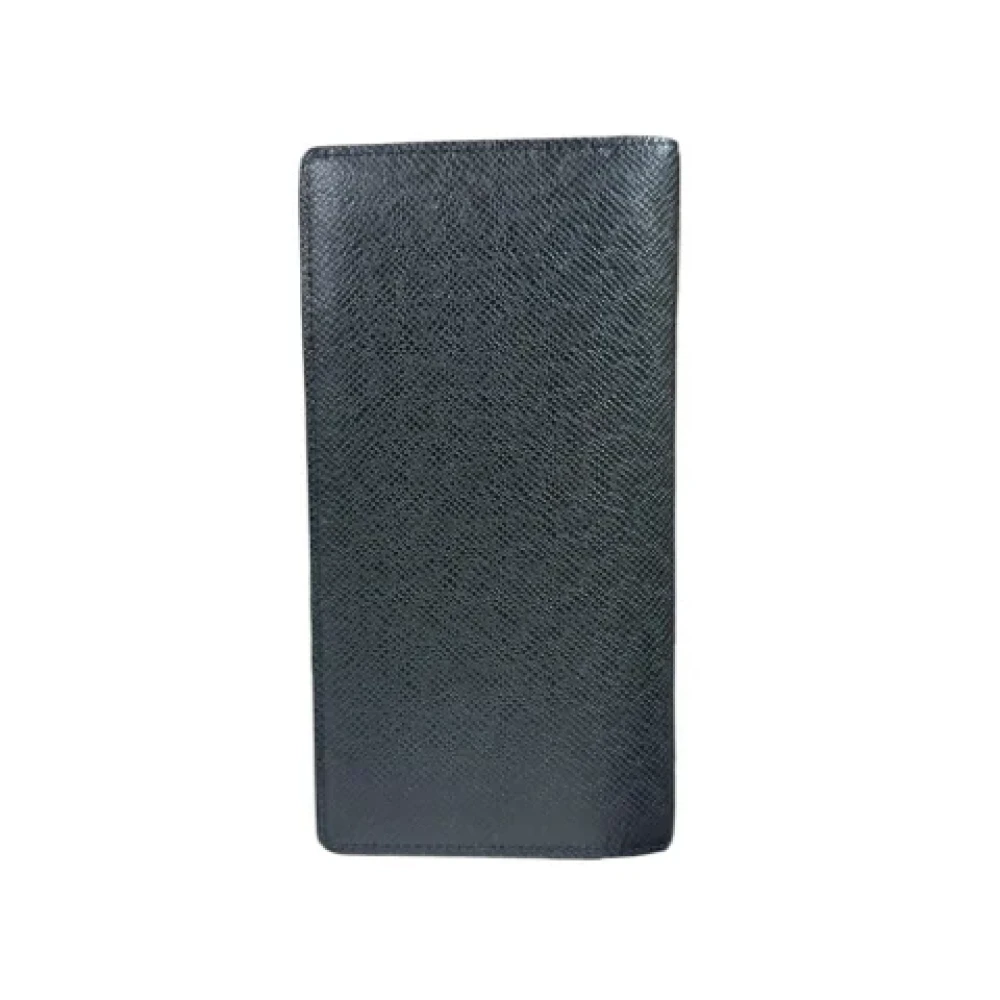 Louis Vuitton Vintage Pre-owned Leather wallets Black Heren