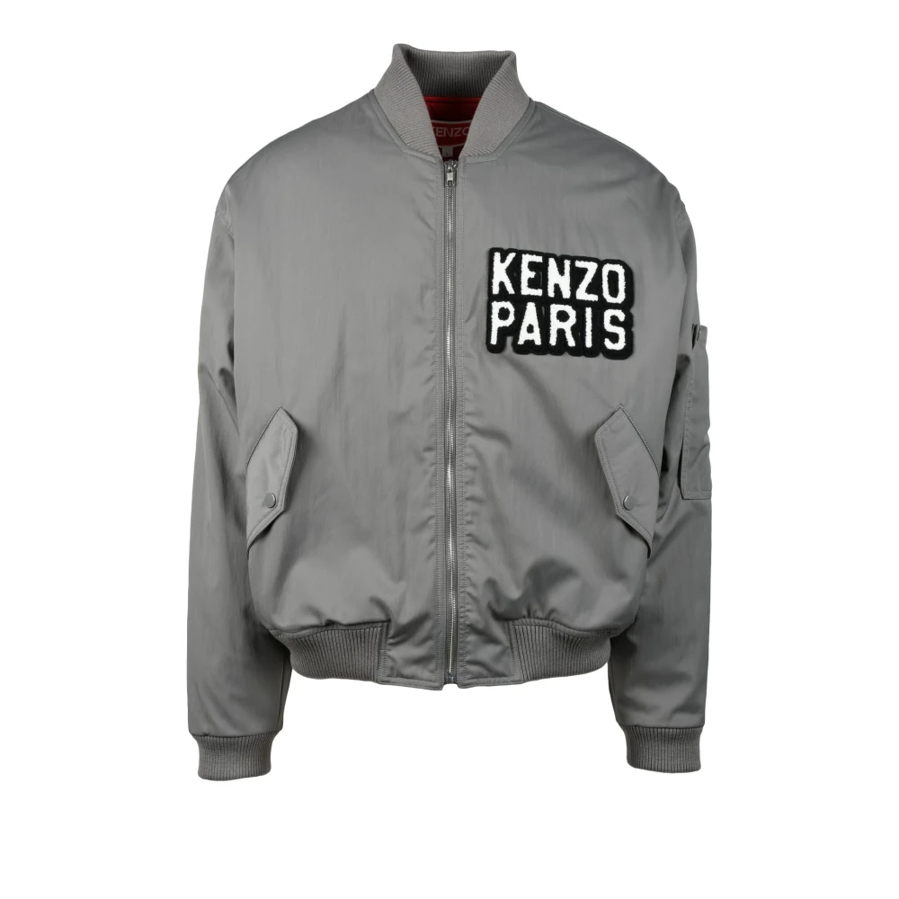 Kenzo Stijlvolle buitenjas Gray Heren