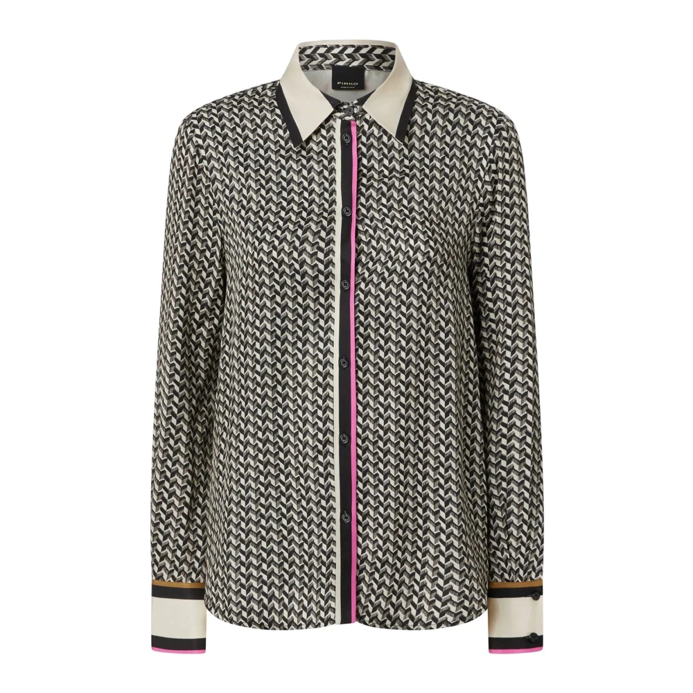 Pinko Blouse en shirts in viscose Multicolor Dames