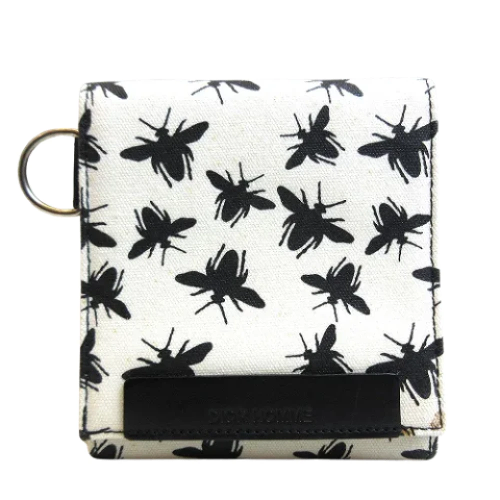 Dior Vintage Pre-owned Canvas wallets White Heren